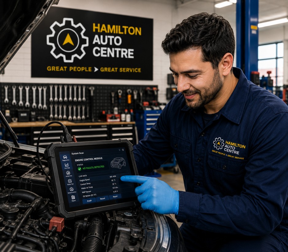 Engine Diagnostic - Hamilton Autocentre - Newzland