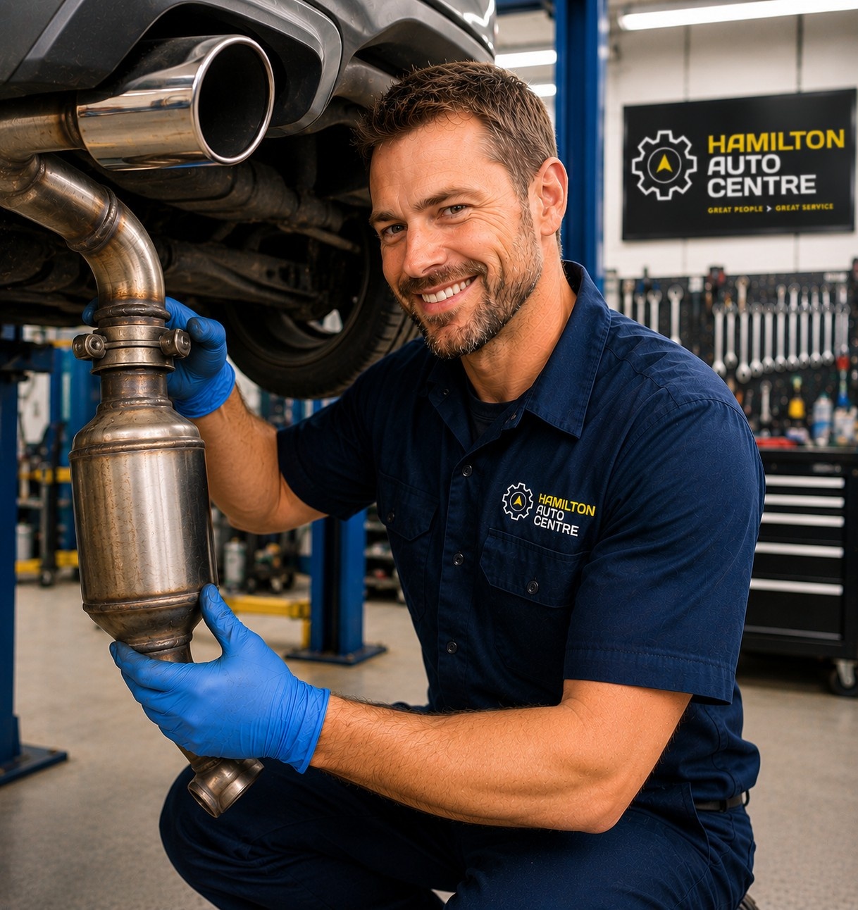 Exhaust repair services hamilton