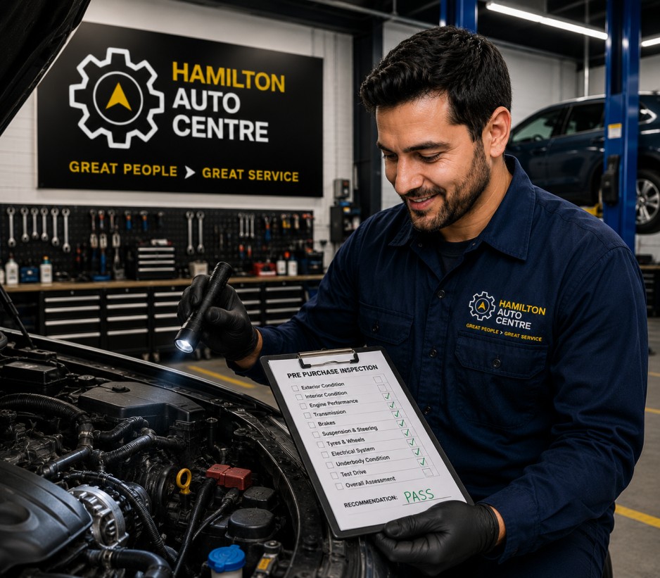 Pre Purchase Inspection - Hamilton Autocentre - Newzland