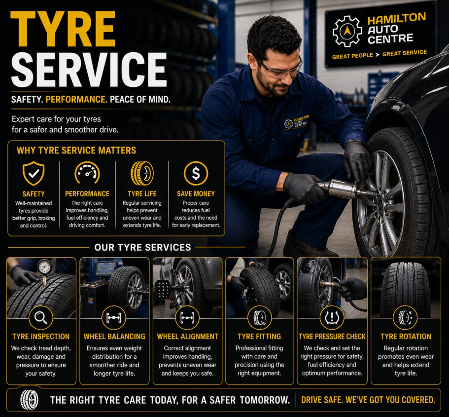 Tyre Service - Hamilton Autocentre - Newzland