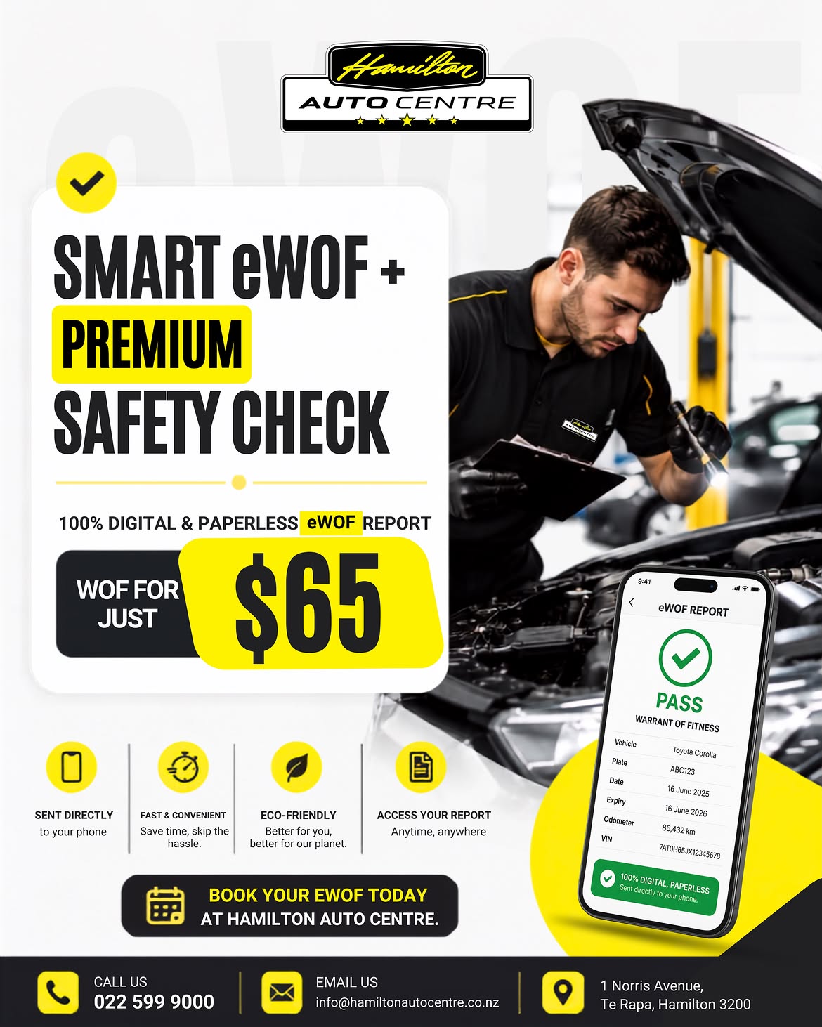 Smart eWOF - Hamilton Autocentre