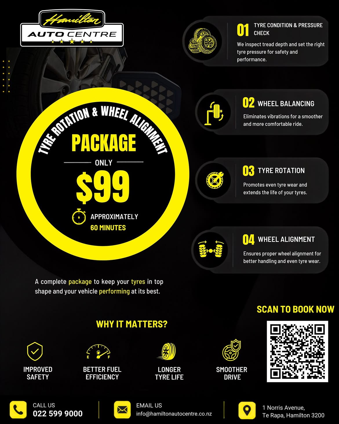 Tyre Rotation - Hamilton Autocentre