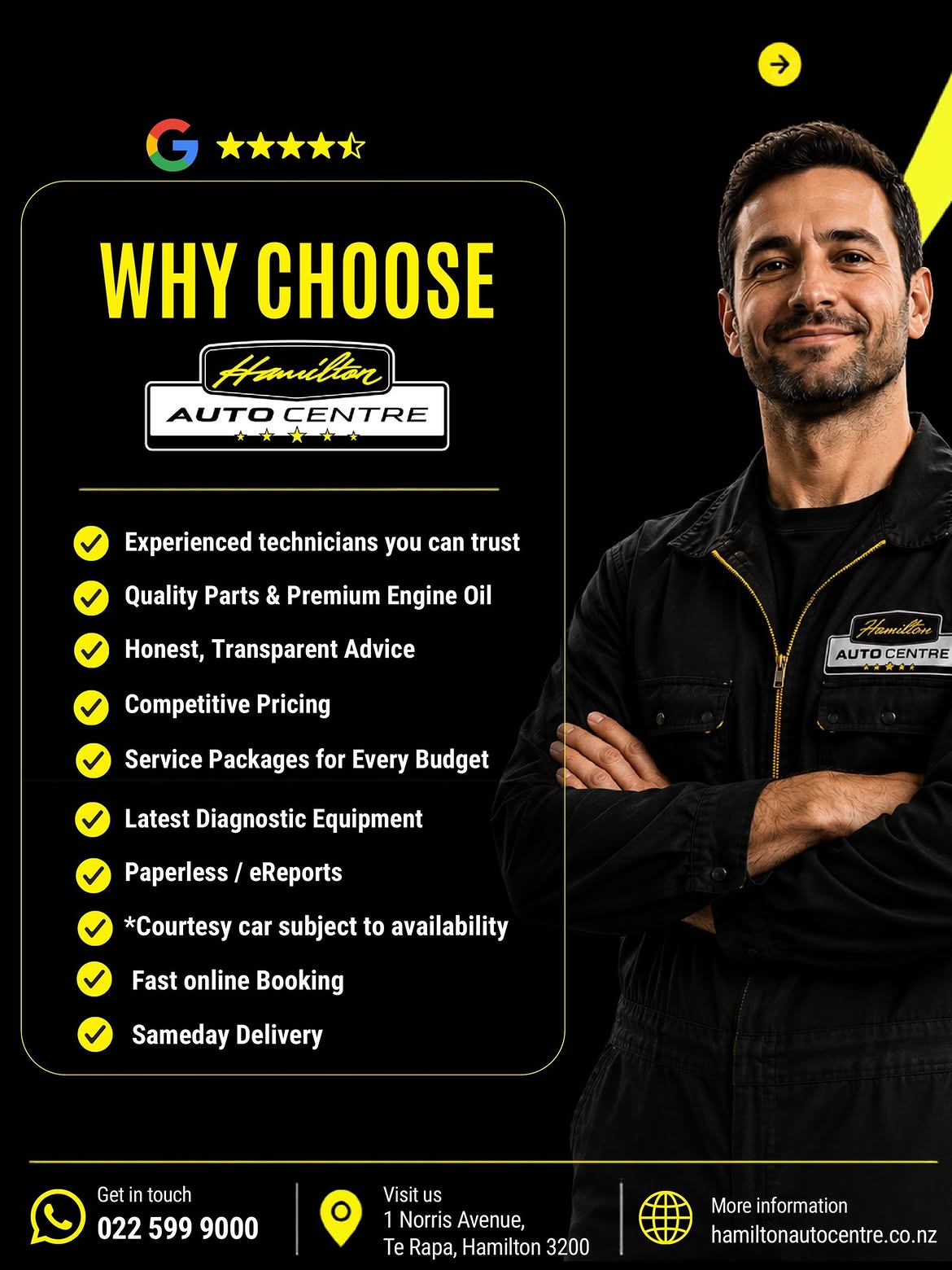 Why Choose Hamilton Autocentre