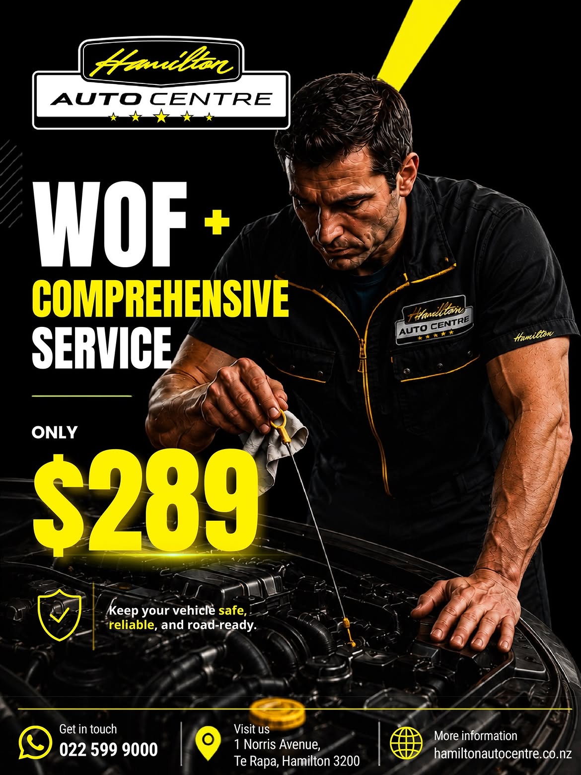 Wof + Comprehensive Service