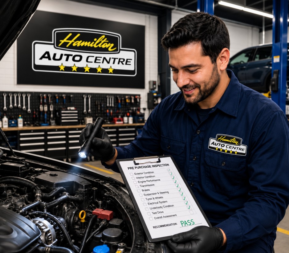 Pre Purchase Inspection - Hamilton Autocentre Newzland - TeRapa