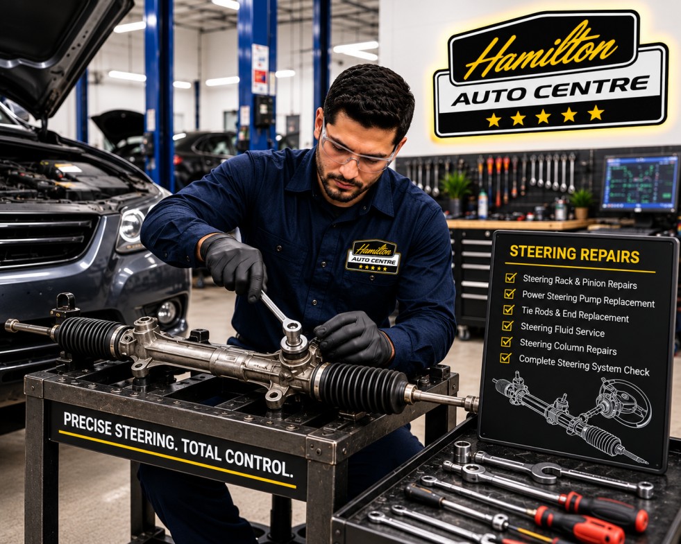Steering Section- Hamilton Autocentre Newzland - TeRapa